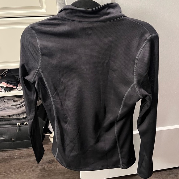 Spyder women's ski base half zip black small new - Picture 3 of 3